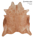 Solid Brown XX-Large Brazilian Cowhide Rug 8'0"H x 6'10"W #A3979 by Hudson Hides