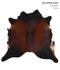 Warm Caramel X-Large Brazilian Cowhide Rug 6'6