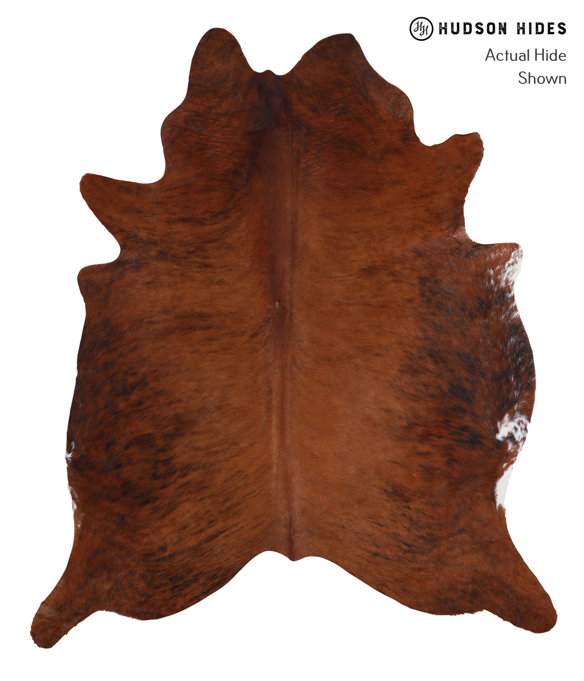 Medium Brindle Cowhide Rug #A4138