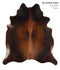 Warm Caramel X-Large Brazilian Cowhide Rug 7'2