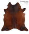 Warm Caramel X-Large Brazilian Cowhide Rug 6'9