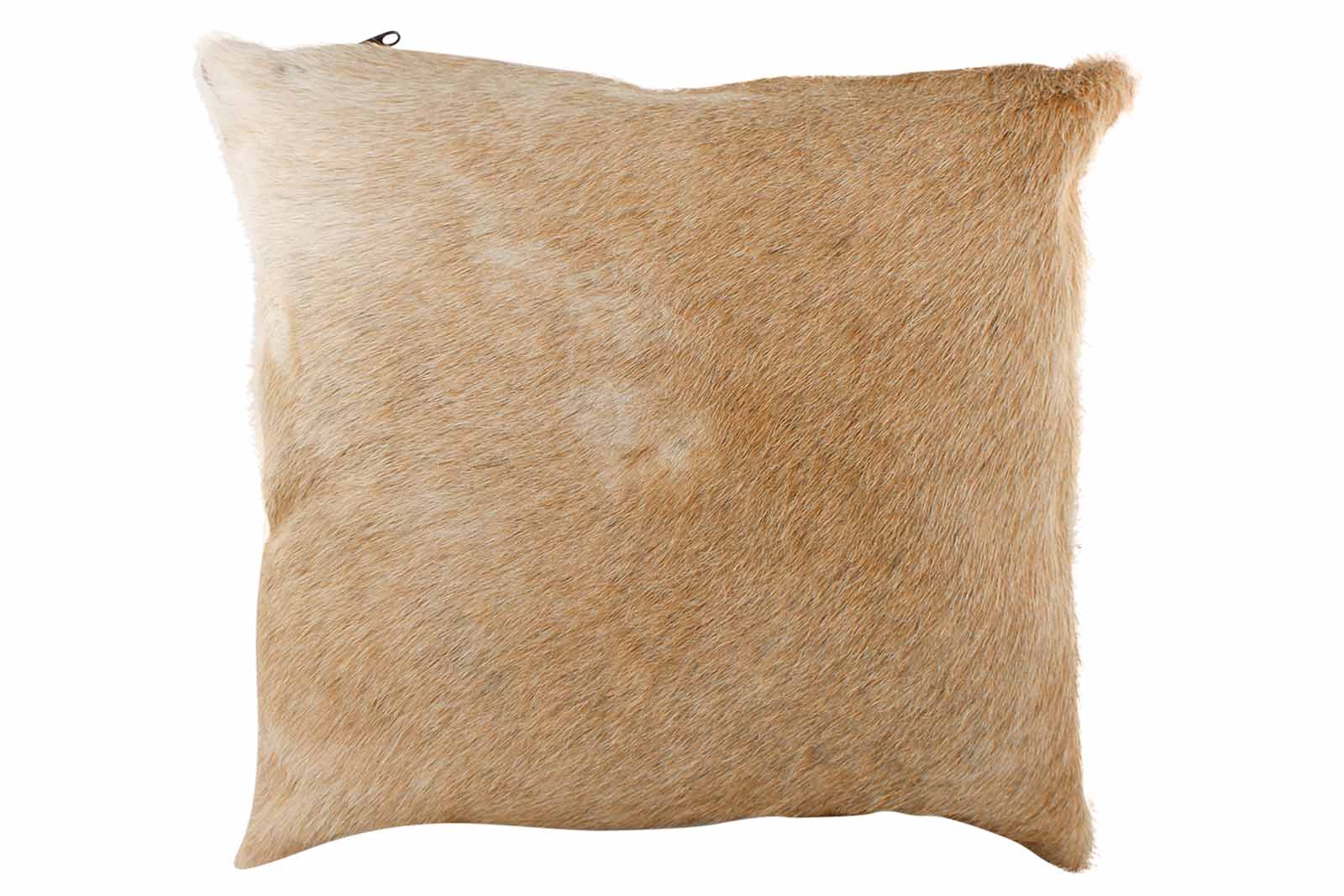 Beige Brazilian Cowhide Pillow