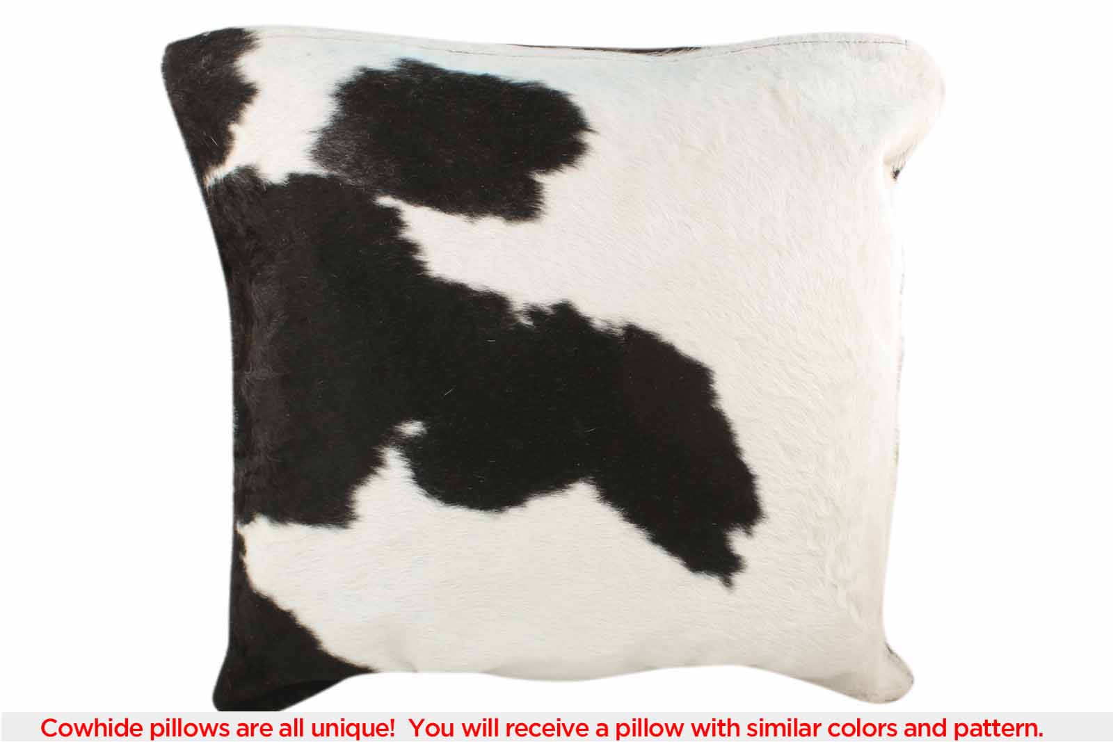 001HUDSN - Brazilian Cowhide Pillow