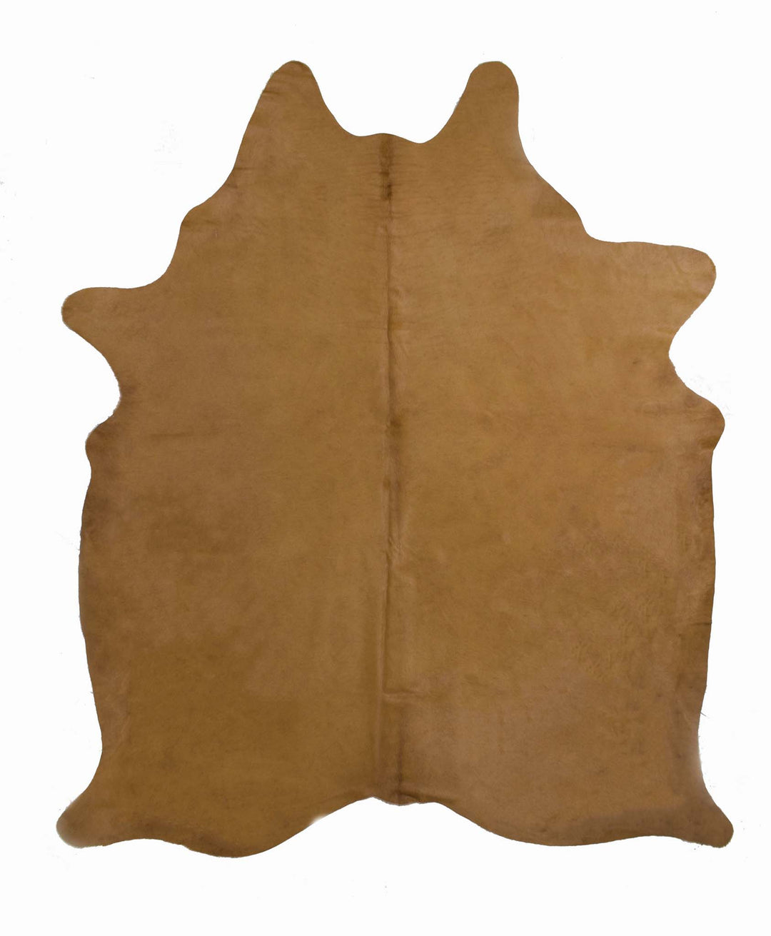 Brown Dyed X-Large Brazilian Cowhide Rug 6'0H x 7'5 W #1001BRN by Huds