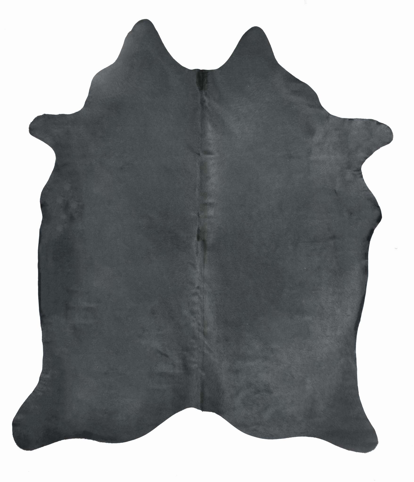 Charcoal Dyed Cowhide Rug #1001CHAR