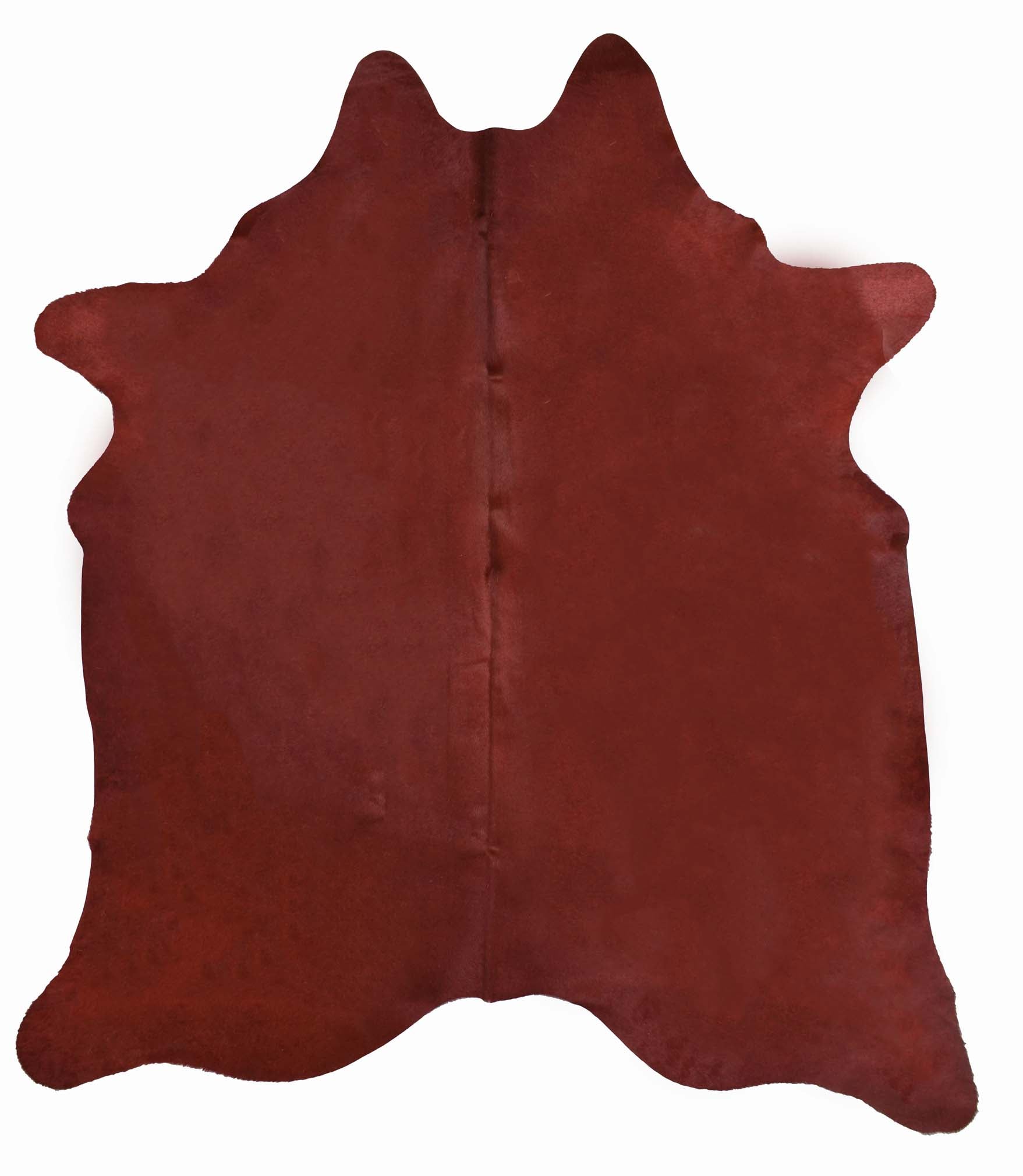 Red Dyed Cowhide Rug #1002RED