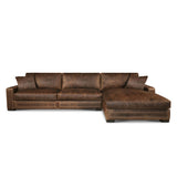 Eleanor Rigby Downtown Cowboy Sectional (Sofa + Chaise)