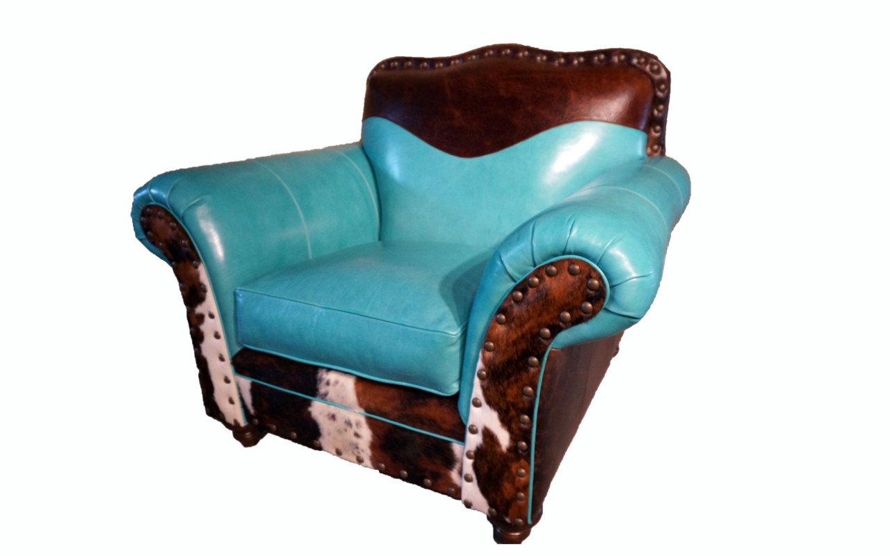 Durango Western Leather Club Chair