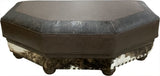 Split Rail Conversational Ottoman