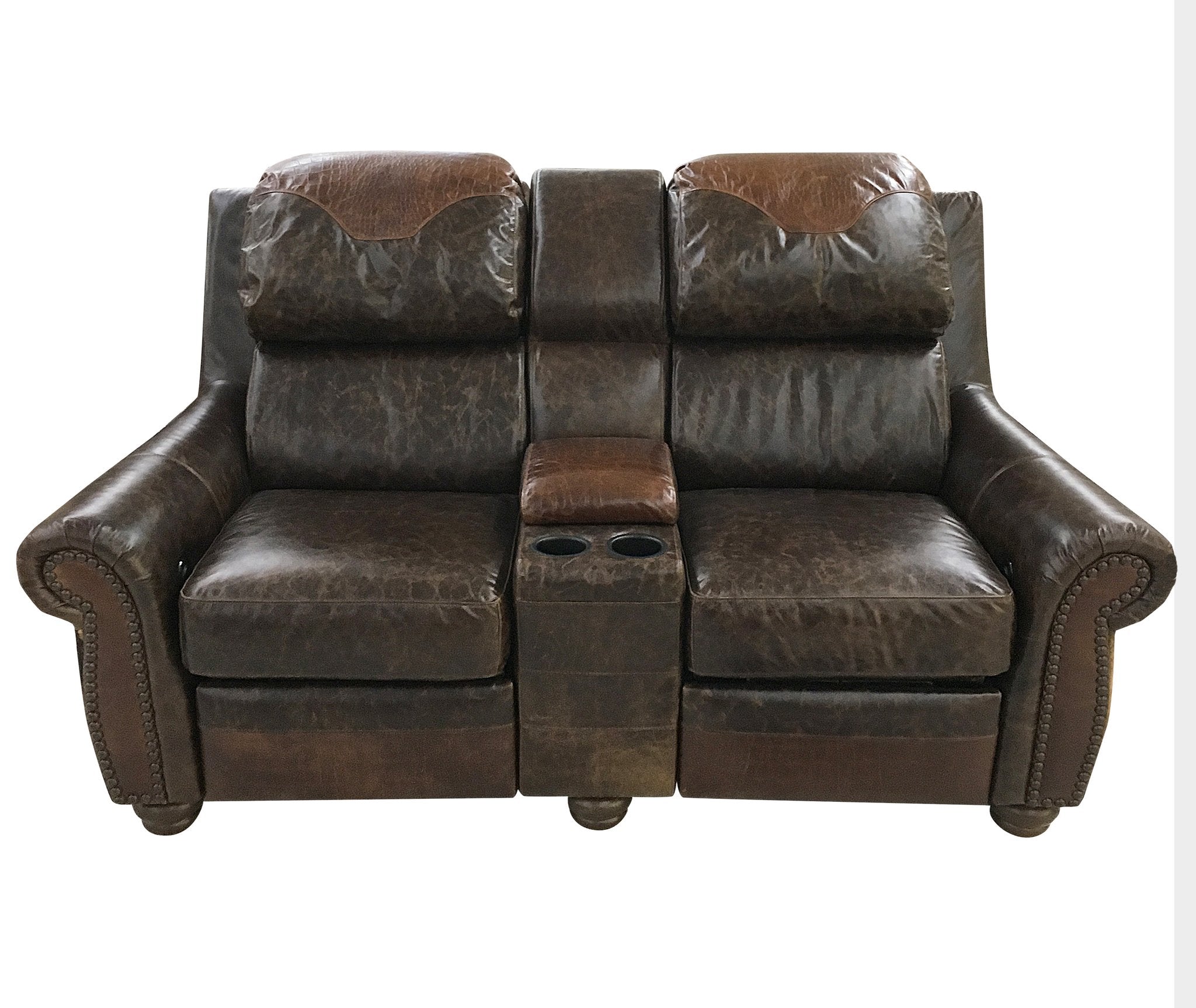 Buffalo Rustic Lodge Double Recliner