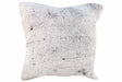 Speckled Black Brazilian Cowhide Pillow