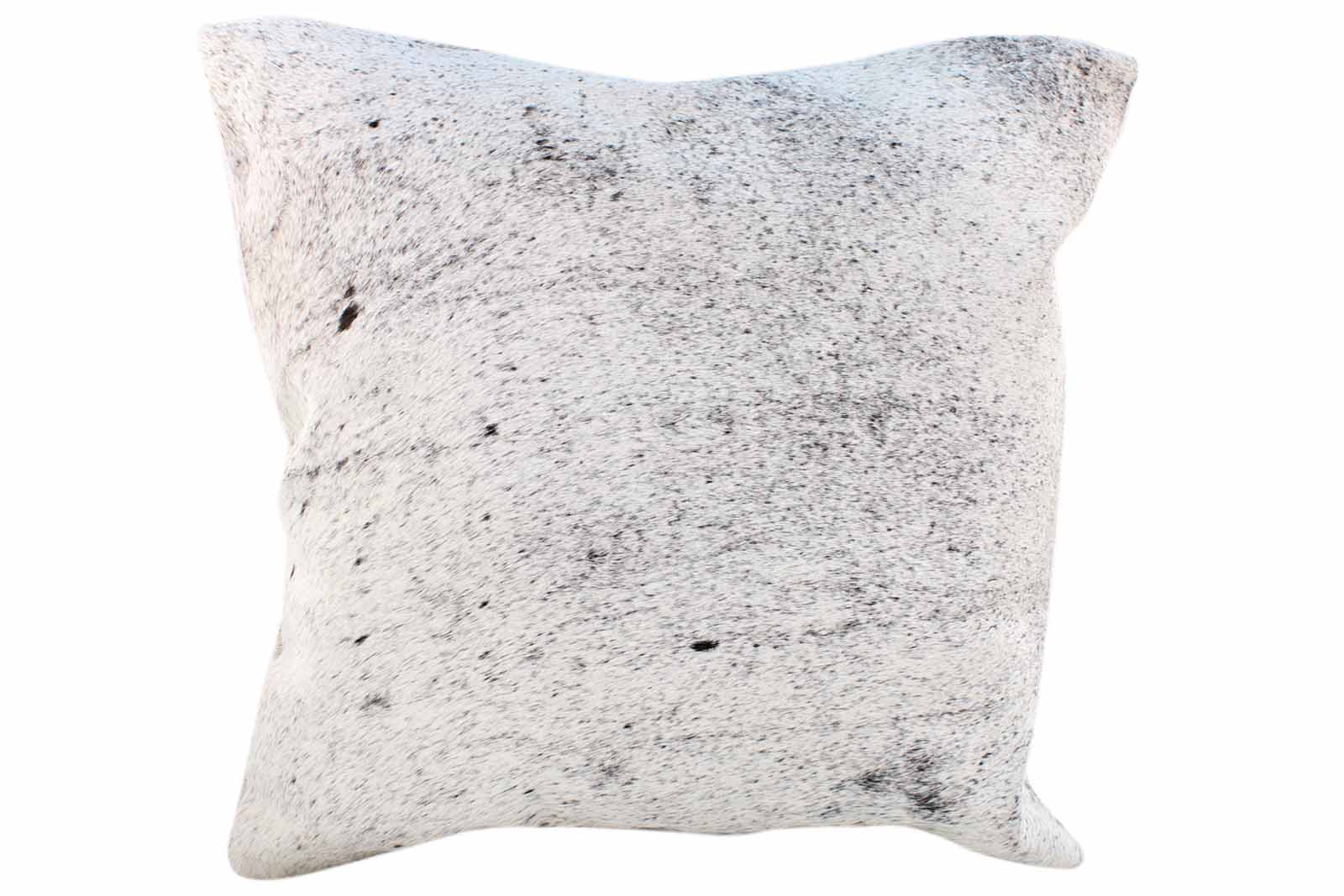 Salt and Pepper Black Brazilian Cowhide Pillow