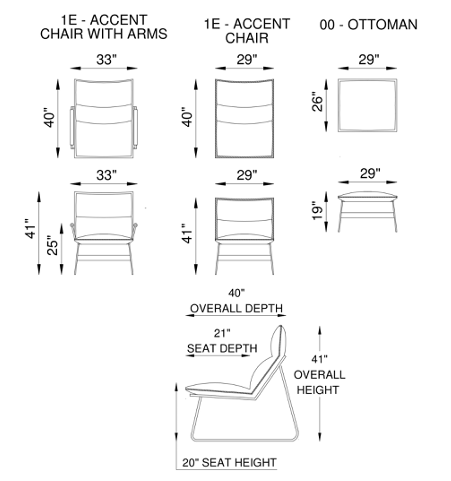Eleanor Rigby Tweety 1E Accent Chair