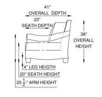 Eleanor Rigby Gabriella 15 Recliner