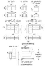 Eleanor Rigby Tribeca 30 Sofa