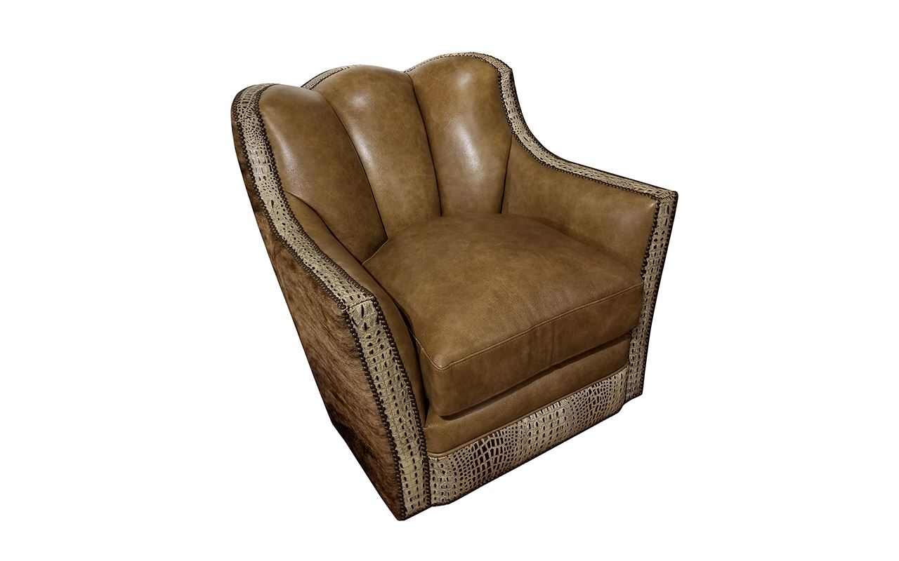 Twin Forks Swivel Glider