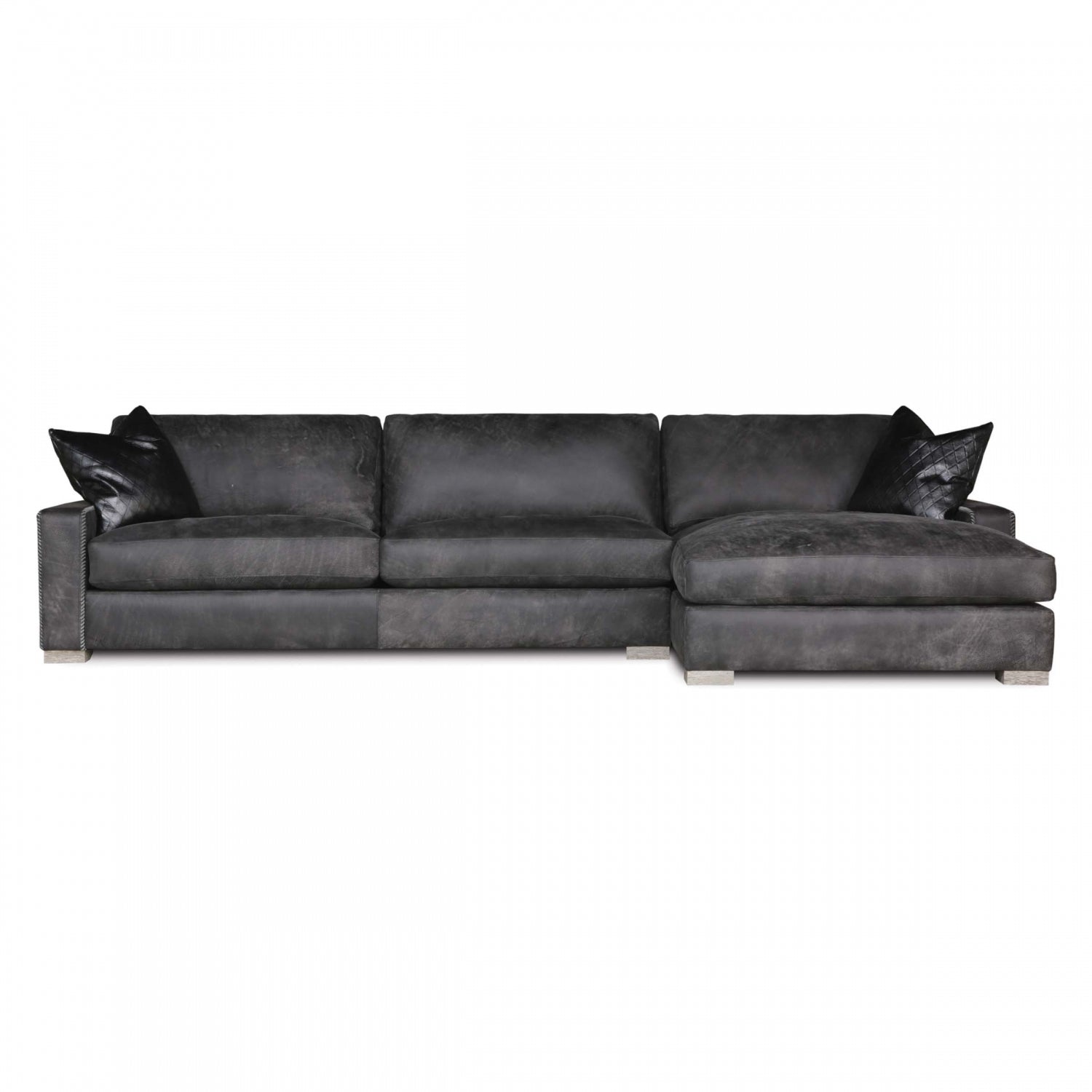 Eleanor Rigby Uptown Cowboy Sectional (Sofa + Chaise)