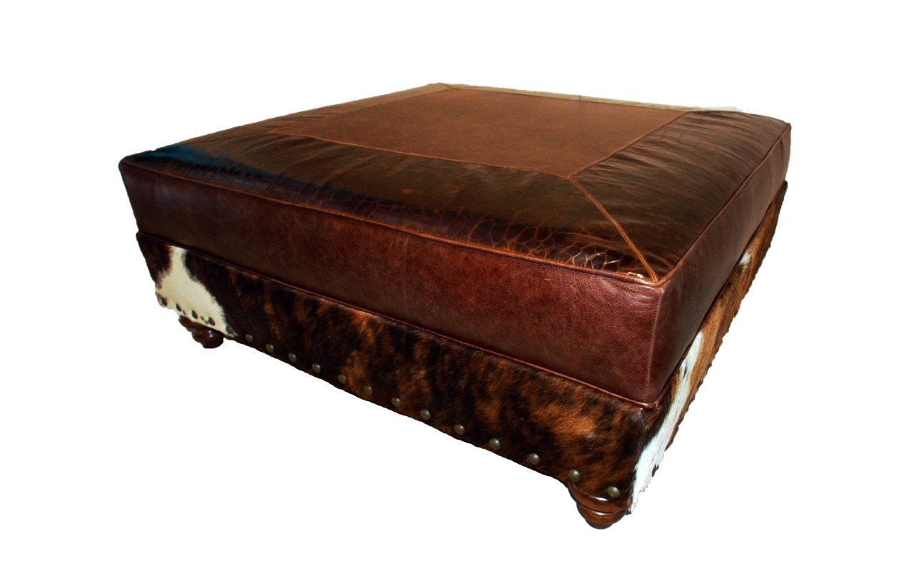 Vaquero Ottoman - 48" x 48"