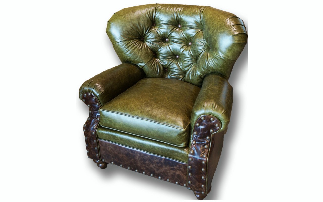 Victoria Tufted Curved Back Chair