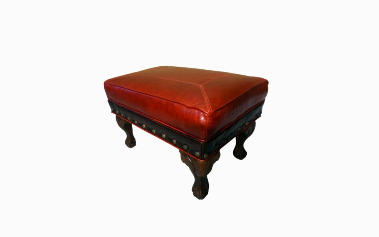 Wild Horse Saloon Small Ottoman