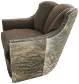 Mesa West Channelback Swivel Glider