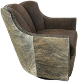 Mesa West Channelback Swivel Glider