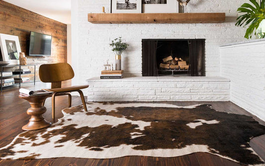 Chocolate Brazilian Cowhide Rug