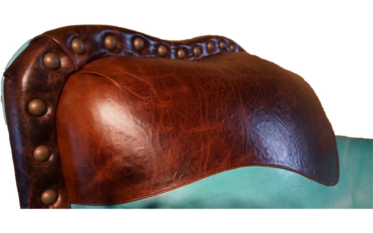 Durango Western Leather Club Chair