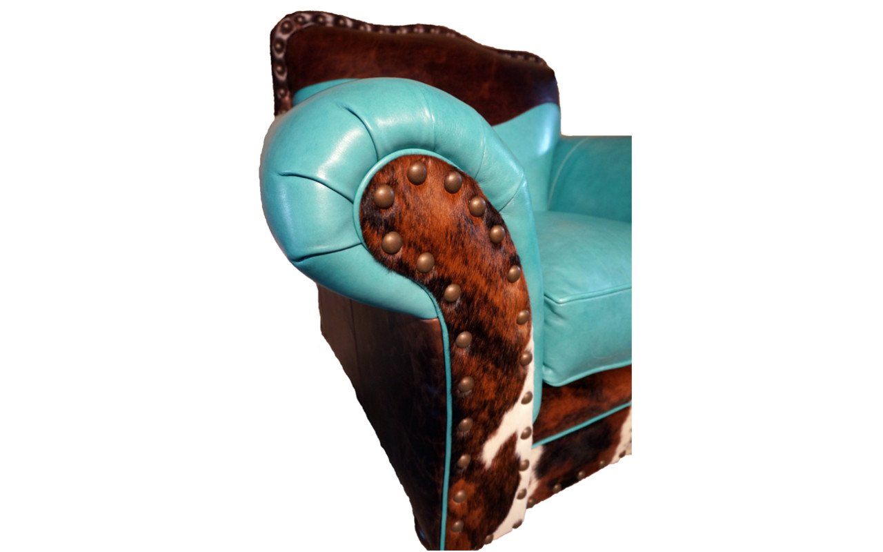 Durango Western Leather Club Chair