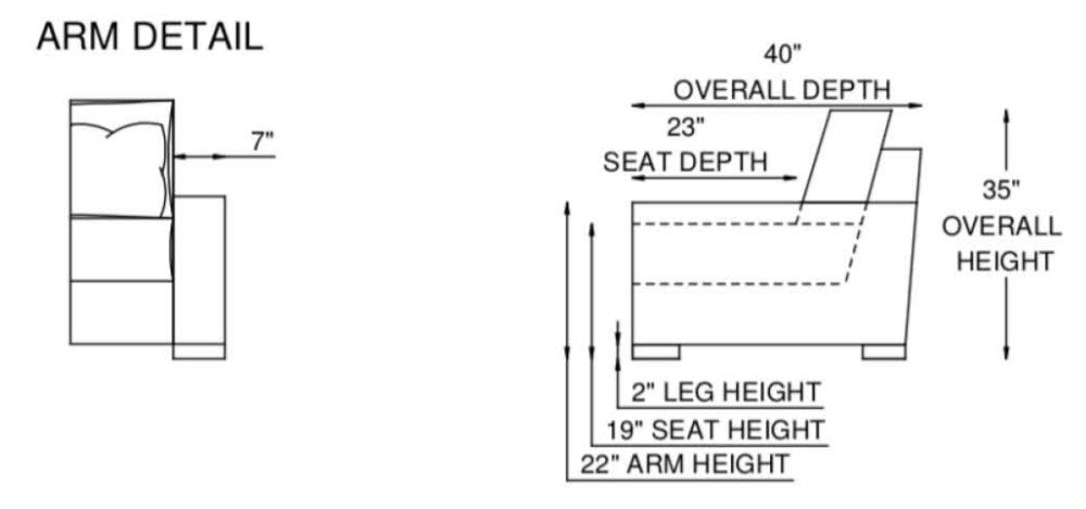 Eleanor Rigby Buttercup 30 Sofa