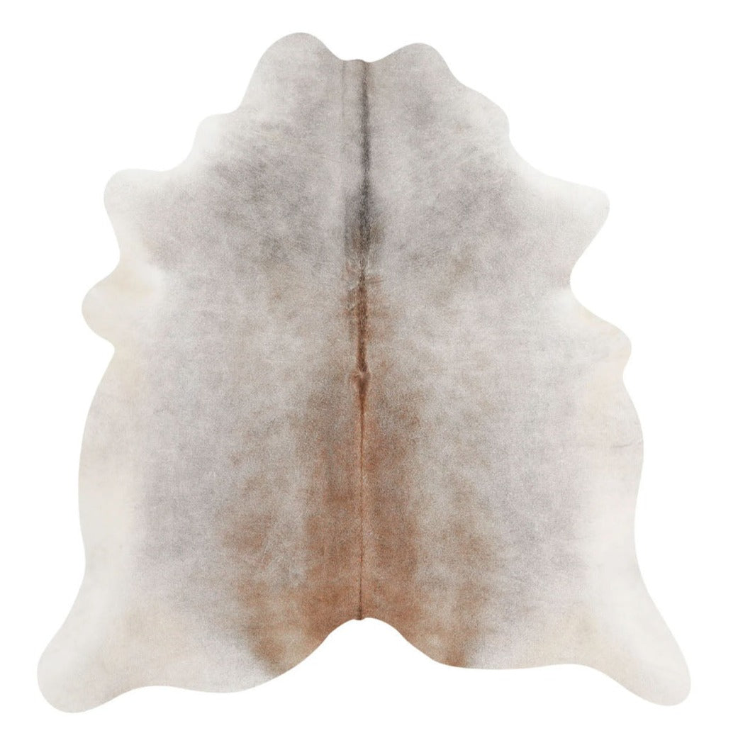Grey with Beige Brazilian Cowhide Rug – C...