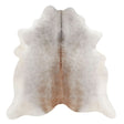 Grey with Beige Brazilian Cowhide Rug