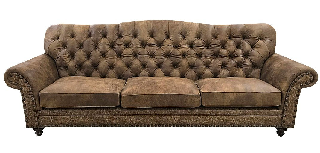 Remington tufted Sofa - 10 Foot