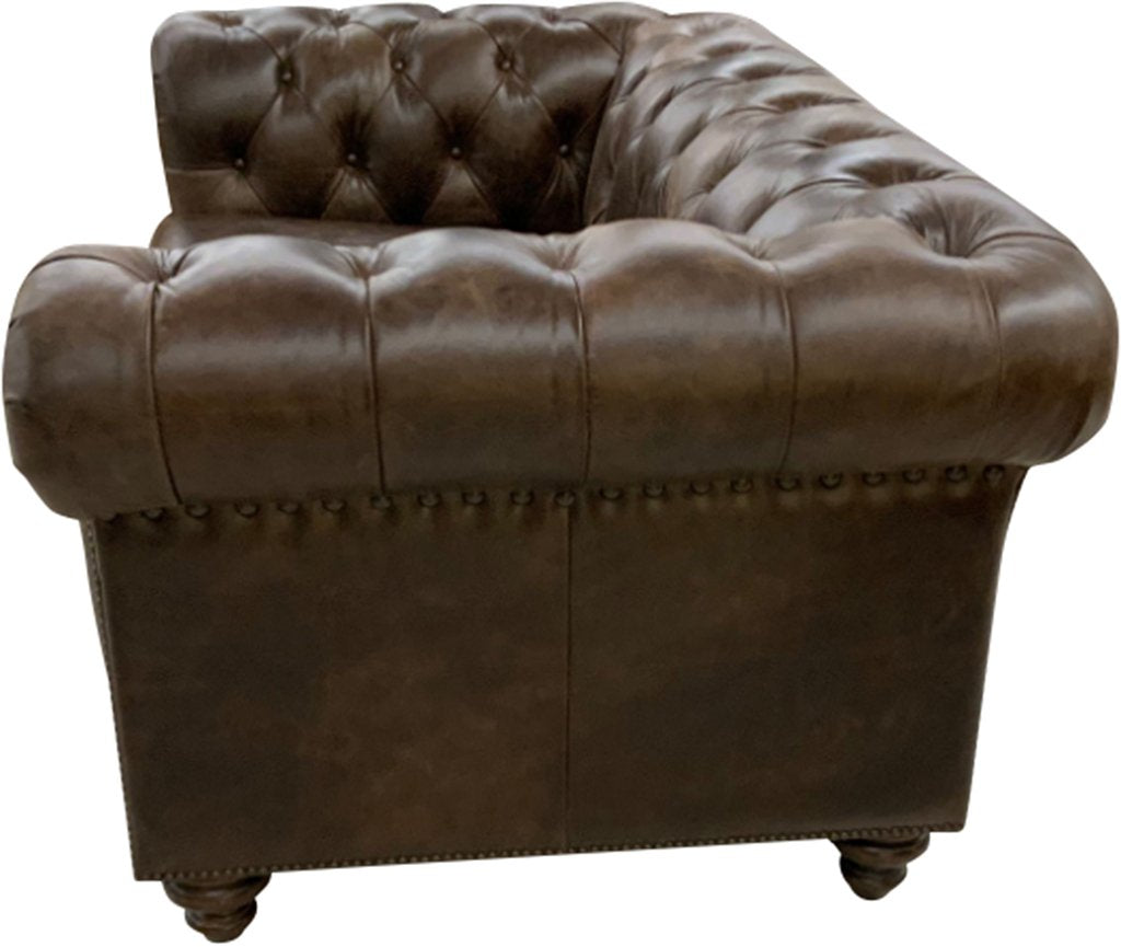 Chesterfield Rustic Western Love Seat