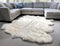 White New Zealand Sheepskin 8-Pelt 6' x 7' by Hudson Hides
