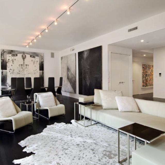 Silver Metallic Grey Cowhide